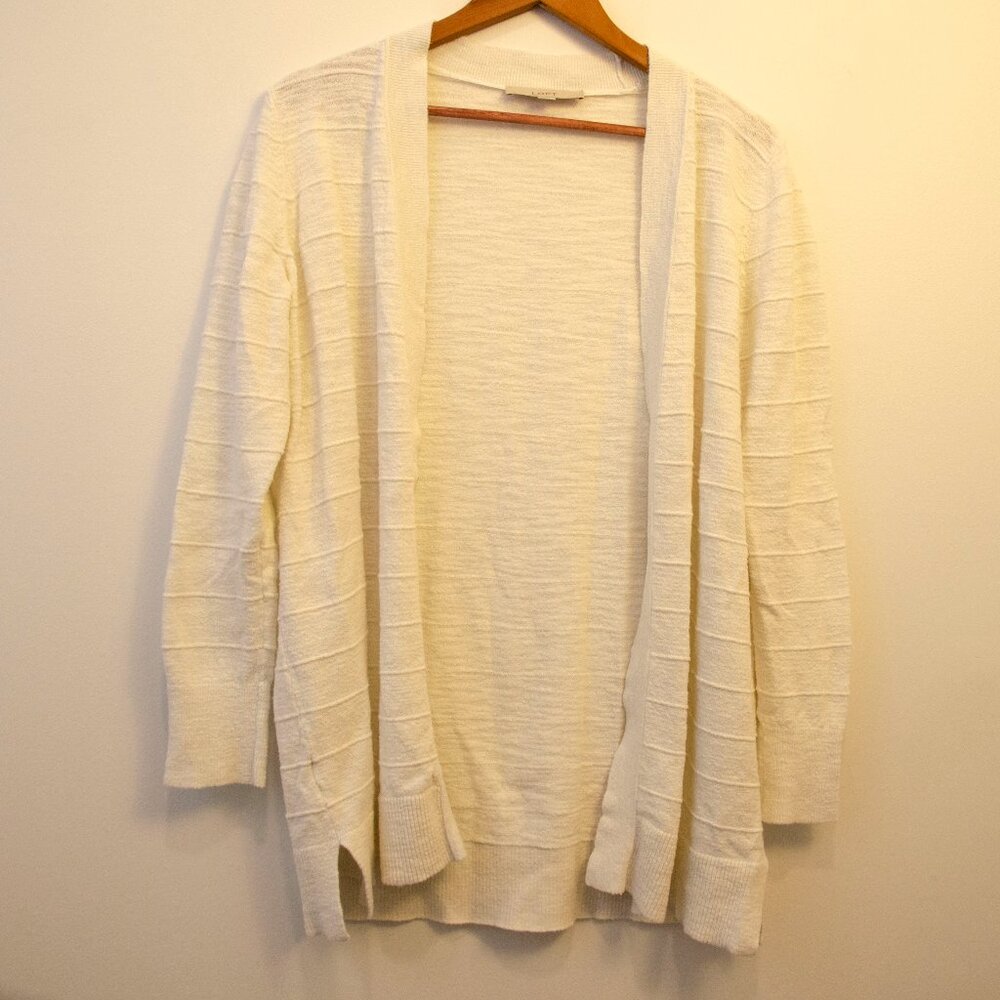White Cardigan - Loft L